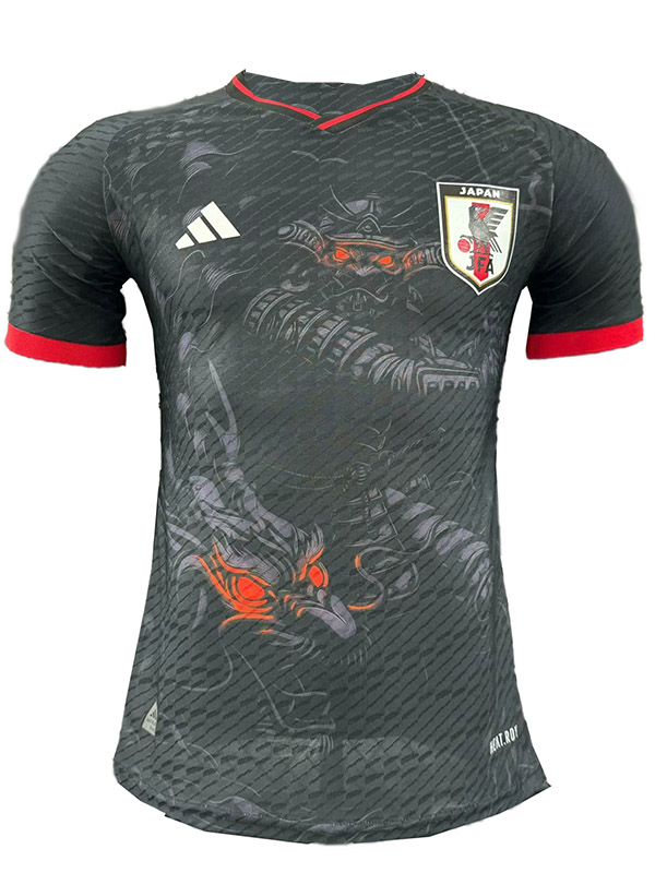 Japan maillot version joueur uniforme de football noir adulte kit de football spécial homme WARRIOR OF YOKAI hauts maillot de sport 2024-2025